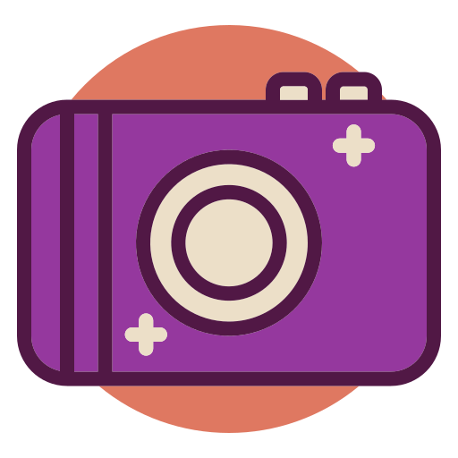 cámara fotográfica icono gratis