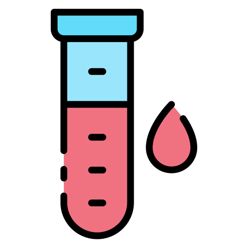 Blood test Good Ware Lineal Color icon