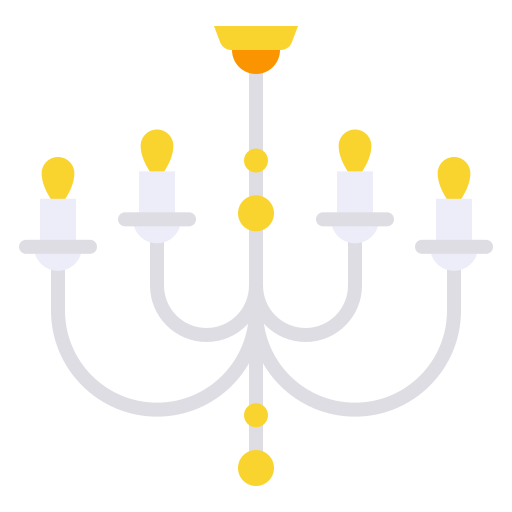 candelabro icono gratis