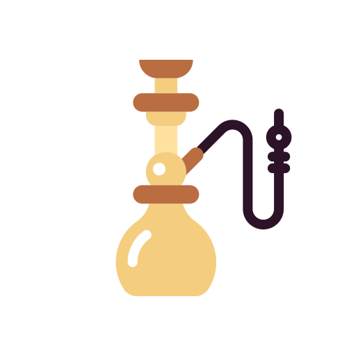 Hookah Good Ware Flat icon