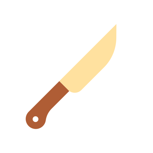 Knife Good Ware Flat icon