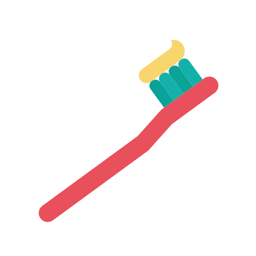 Toothbrush Good Ware Flat icon