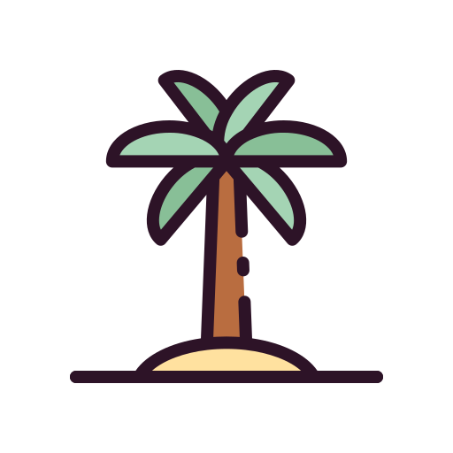 palmera icono gratis