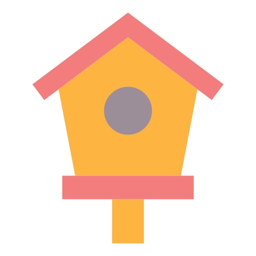 casa de passarinho grátis ícone
