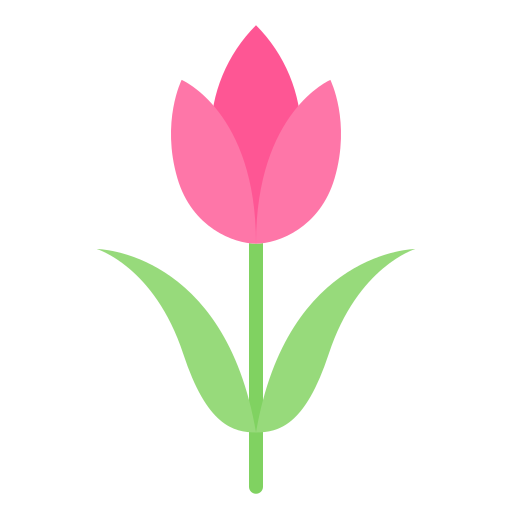 Tulip Good Ware Flat icon