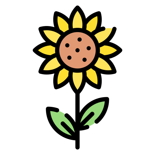 girasol icono gratis