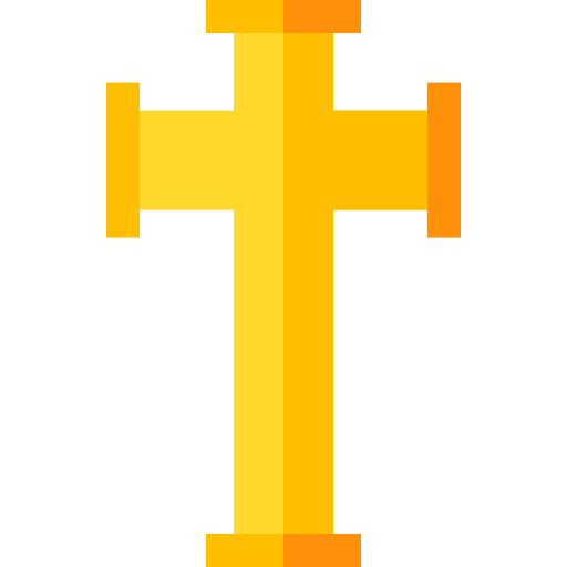 Cross Basic Straight Flat icon