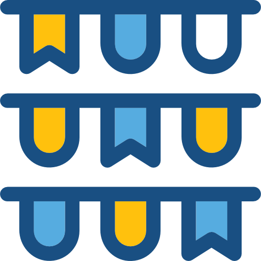 guirlandes Icône gratuit guirlandes Icône gratuit