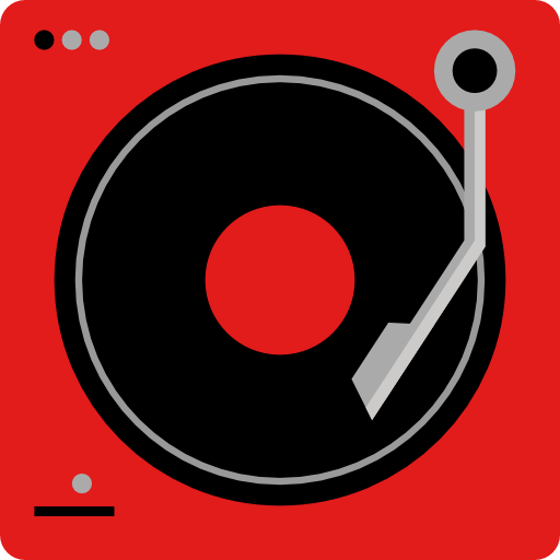 Record player Alfredo Hernandez Flat icon