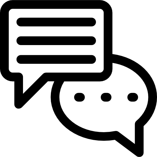 Chat free icon