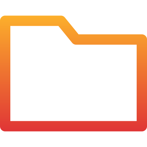 Document Generic Gradient icon