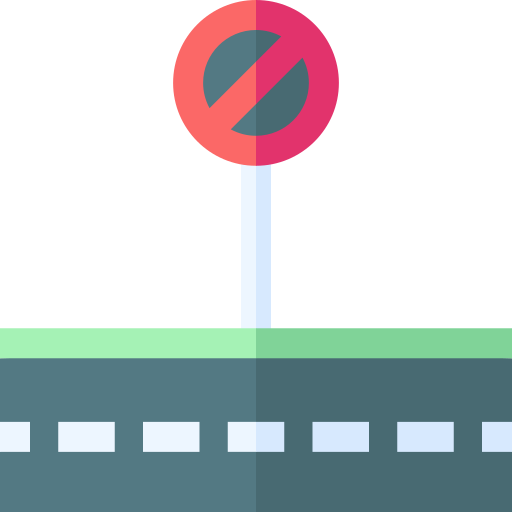 No stopping free icon No stopping free icon