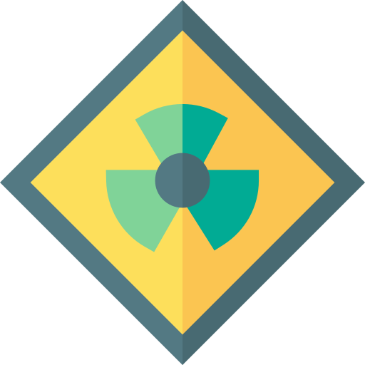 Radioactive free icon Radioactive free icon
