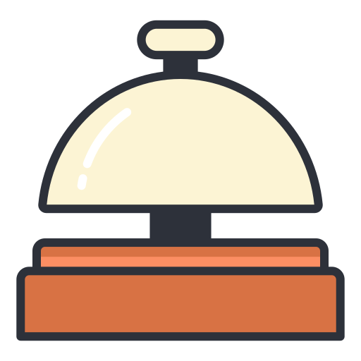 Hotel bell free icon Hotel bell free icon