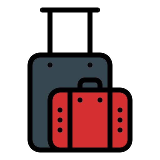 Luggage free icon