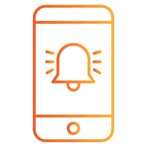 Notification bell Generic Gradient icon