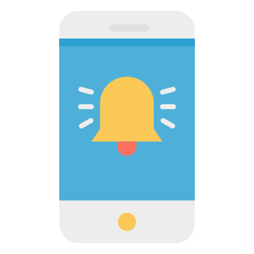 campana de notificación icono gratis