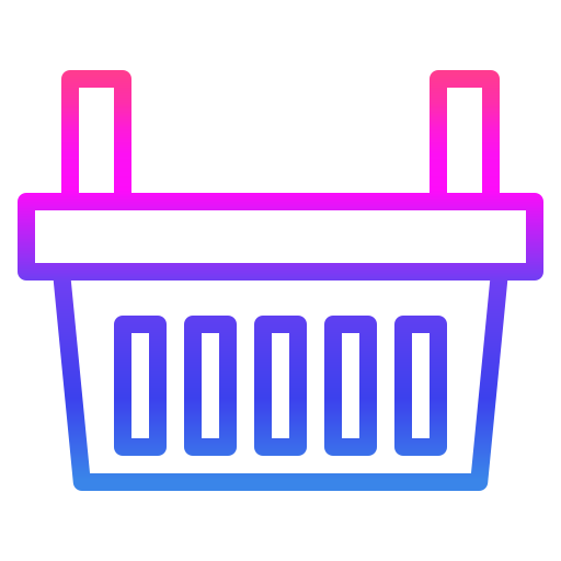 Basket Generic Gradient icon