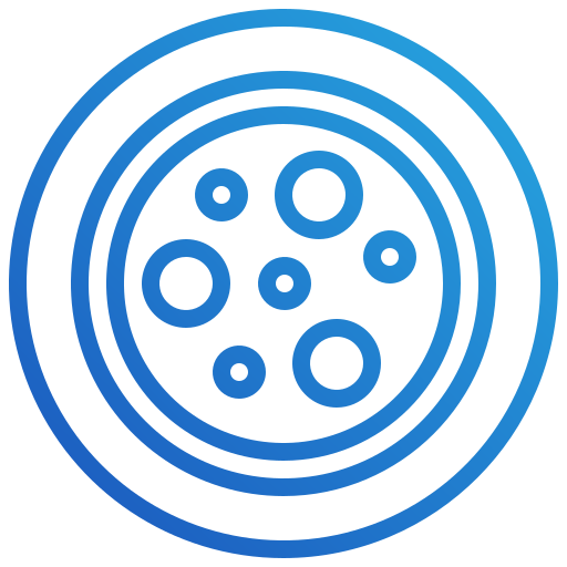 Petri dish Toempong Gradient icon