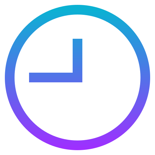 Time Generic Gradient icon