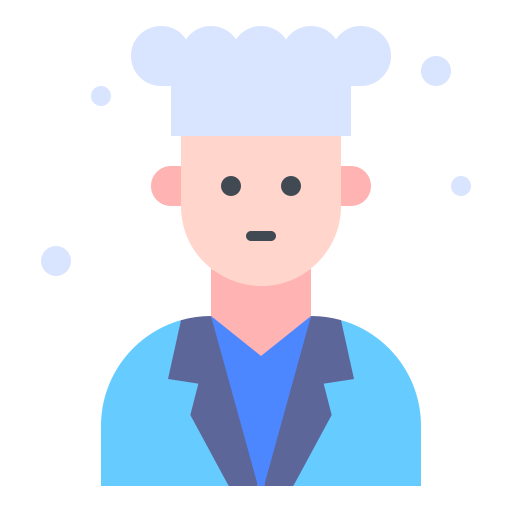 chef masculino icono gratis