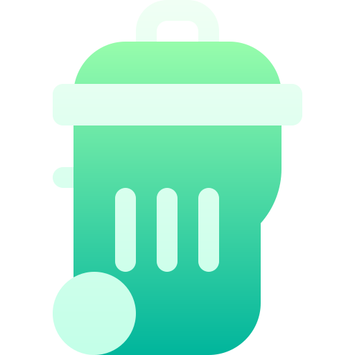 Bin Basic Gradient Gradient icon