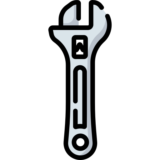 llave inglesa icono gratis