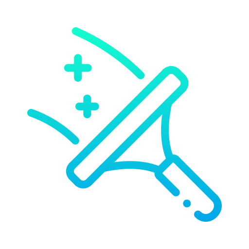limpieza de vidrio icono gratis