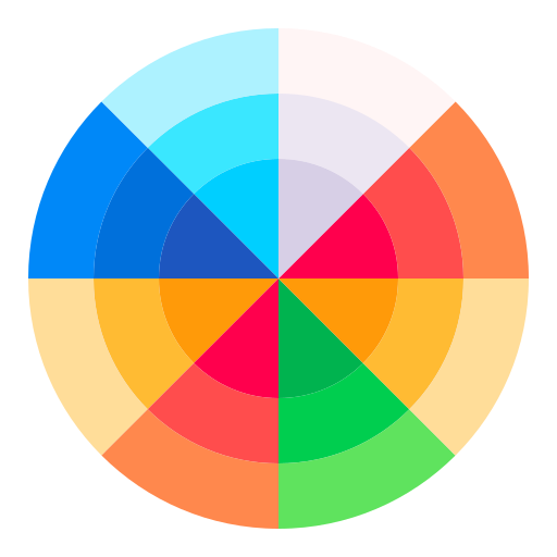 Color wheel Generic Flat icon