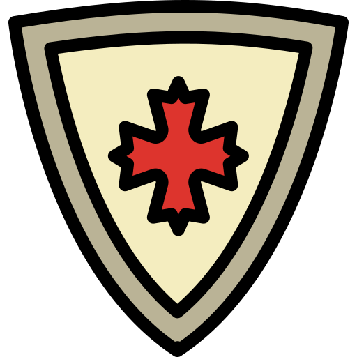 Shield Generic Outline Color icon