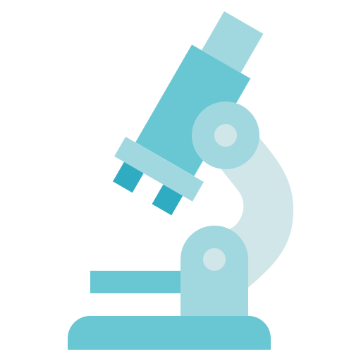 Microscope Generic Blue icon