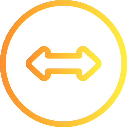 Opposite arrows free icon Opposite arrows free icon
