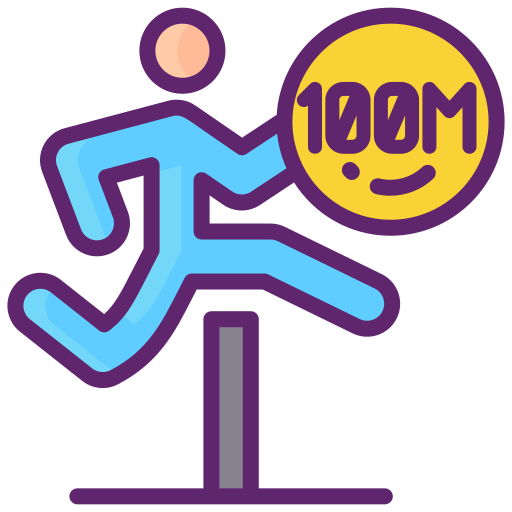 Running free icon Running free icon