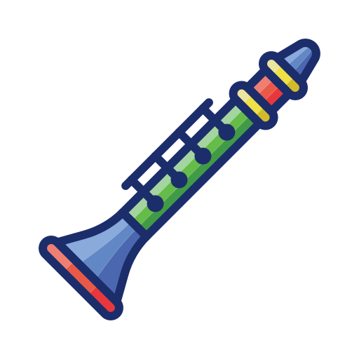 clarinete icono gratis