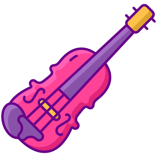 violín icono gratis