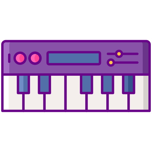 piano electrico icono gratis