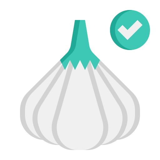 Garlic free icon Garlic free icon