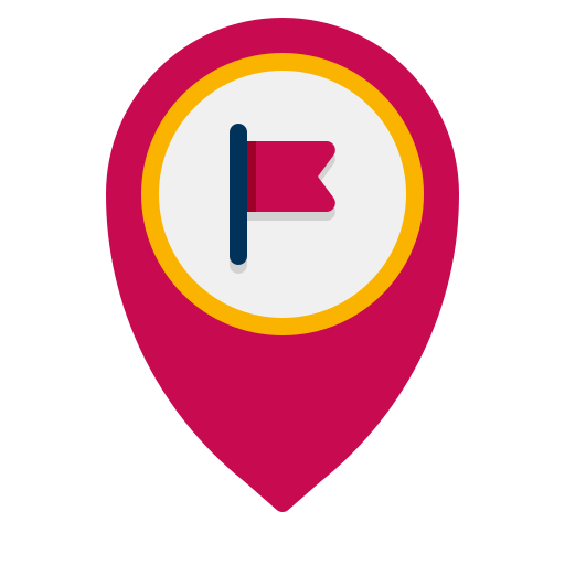 destino icono gratis