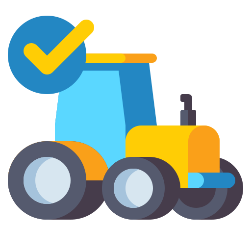 tractor icono gratis