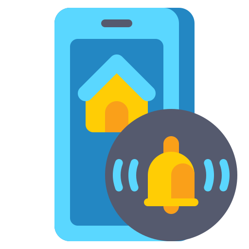 casa inteligente icono gratis