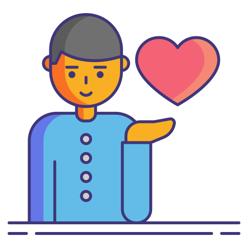 Volunteer Flaticons Lineal Color icon