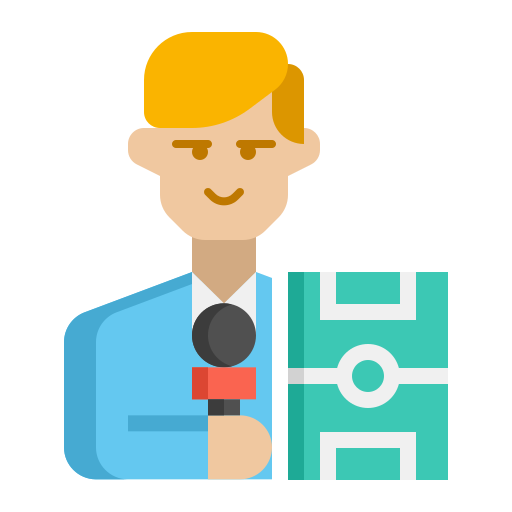 Журналист бесплатно иконка