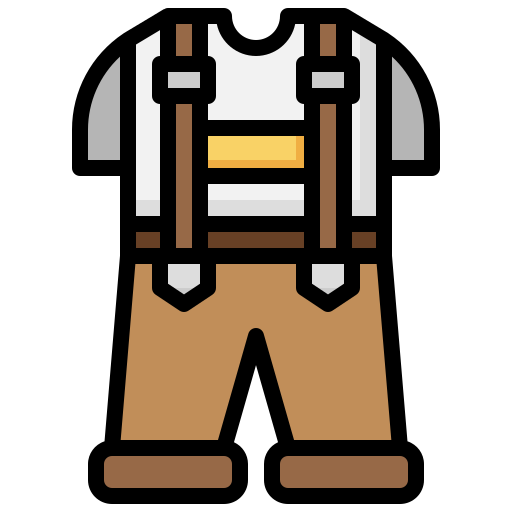 lederhosen icono gratis