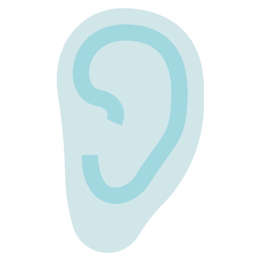 oreilles Icône gratuit oreilles Icône gratuit