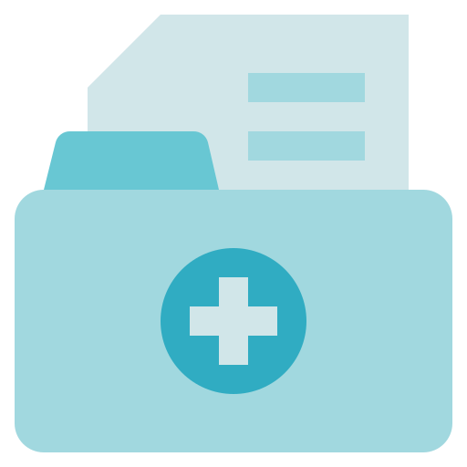 Health report Generic Blue icon