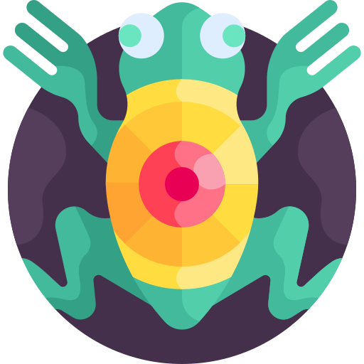 Frog Detailed Flat Circular Flat icon