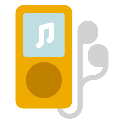 reproductor de mp3 icono gratis