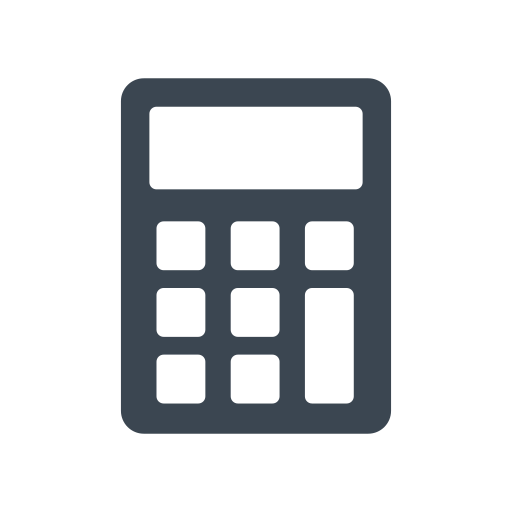 Calculate Generic Blue icon