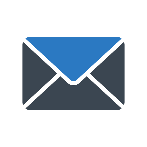 Mail Generic Blue icon