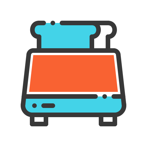 tostadora icono gratis